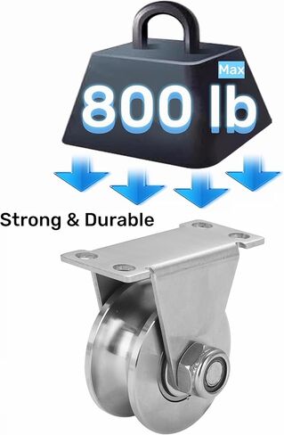 بكرة عجلة أخدود من الفولاذ المقاوم للصدأ، كتلة بكرة واحدة صامتة مثبتة على الحائط، كتلة بكرة رفع عالية التحمل، بكرات بوابة منزلقة، بكرة تحمل الضغط للتعامل مع الحركة (2 حزمة من النوع V) in Kuwait