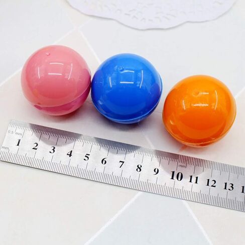 Vaguelly 25pcs Bingo Balls Raffle Balls Balls Openable 40MM Table Activity Balls Plastic Hollow Pong Balls for Raffles Bingo Game Entertainment DIY Project, Red Outdoor Decor in Saudi Arabia