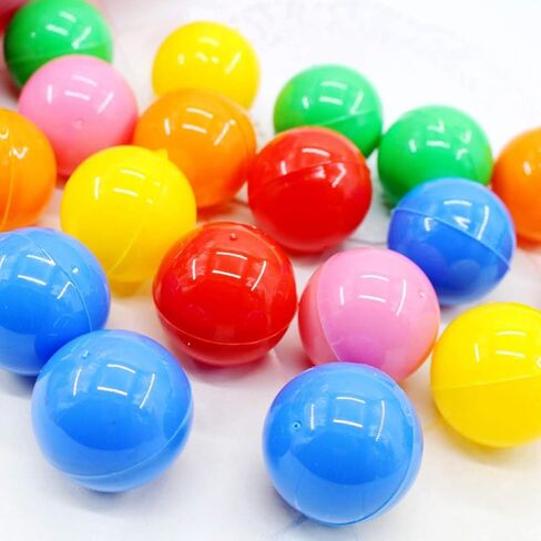 Vaguelly 25pcs Bingo Balls Raffle Balls Balls Openable 40MM Table Activity Balls Plastic Hollow Pong Balls for Raffles Bingo Game Entertainment DIY Project, Red Outdoor Decor in Saudi Arabia