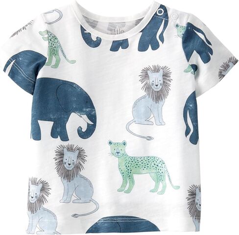 little planet by carter's unisex-baby 2-piece Organic Cotton Shortall SetPlaywear Set in Kuwait