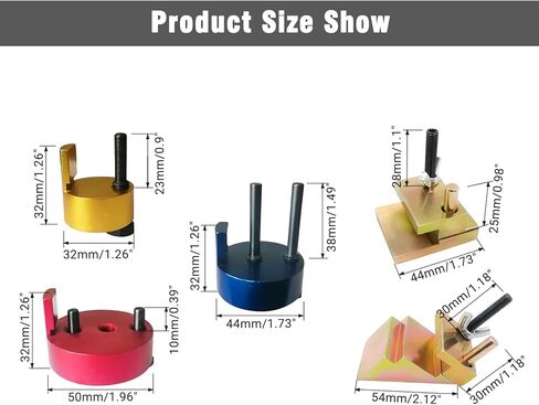 BOVIEER Auxiliary Stretch Belt Removal Installation Tool Set, Engine Pulley Drive Belt Remover Installer Kit Compatible with Ford BMW Benz Audi Fiat Peugeot in Kuwait