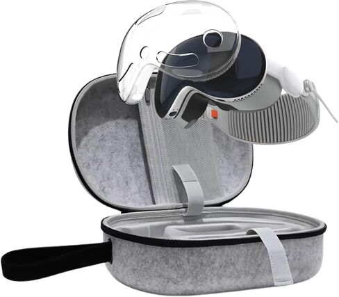 Carrying Case for Apple Vision Pro and Lens Protector for Apple Vision Pro - Bag Compatible with Apple Vision Pro - Protective Vision Pro - Accesories for Vision Pro - Protector Vision Pro TopQuality in Saudi Arabia