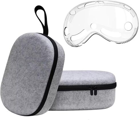 Carrying Case for Apple Vision Pro and Lens Protector for Apple Vision Pro - Bag Compatible with Apple Vision Pro - Protective Vision Pro - Accesories for Vision Pro - Protector Vision Pro TopQuality in Saudi Arabia