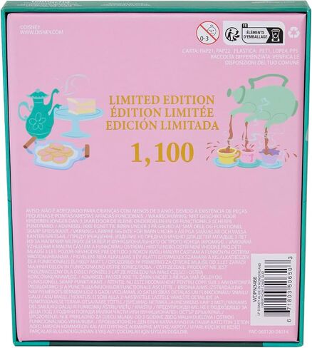 Loungefly Disney Alice in Wonderland Unbirthday Cake Sliding 3" Collector Box PIN in Saudi Arabia
