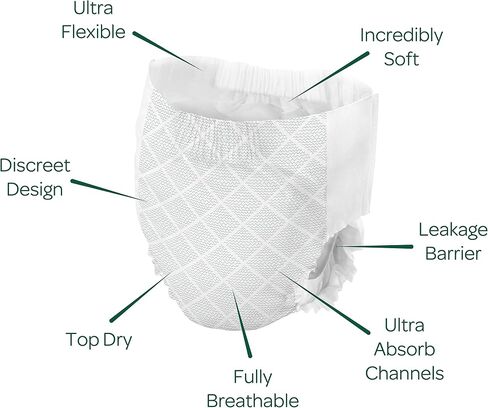 Bambo Nature Premium Dreamy Night Pants: Girls 4-7 years, 60 Count in Saudi Arabia