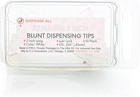 توزيع الكل - إبر توزيع ذات رؤوس حادة مقاس 18 مقاس 2 بوصة، قفل Luer، عدد 10 in Kuwait