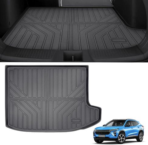 TECHPICCO Cargo Liner Fit for Chevy Trax 2024, All Weather Trunk Mat Waterproof Cargo Mat Compatible with Chevrolet Trax Accessories 2024 2025 Odorless SUV Cargo Liner Black in Saudi Arabia