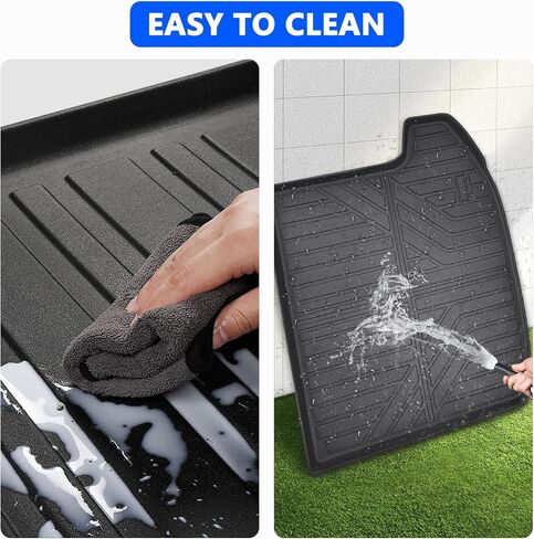 TECHPICCO Cargo Liner Fit for Chevy Trax 2024, All Weather Trunk Mat Waterproof Cargo Mat Compatible with Chevrolet Trax Accessories 2024 2025 Odorless SUV Cargo Liner Black in Saudi Arabia