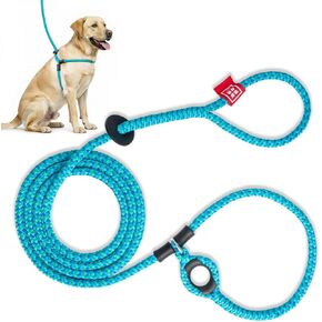 Harness Lead Escape Resistant, Reduces Pull Dog Harness, Medium/Large 40 to 170 lbs, Black in Kuwait