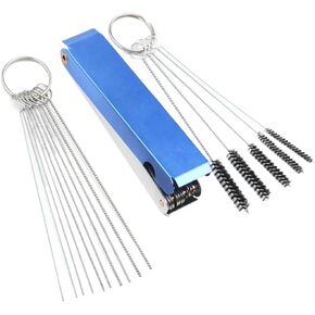 Carburetor Jets Remove Cleaning Tool Needles Brushes Set for Carburetter Jet Injector Nozzle Wire Clean Tools(Brushes) in Saudi Arabia