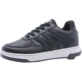Beppi Roller Sneakers for Girls & Boys –Skate Shoes with Wheels Black, Size 3 in Saudi Arabia