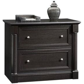 بويري هيل 2 درج 29.61 بوصة خزانة ملفات خشبية هندسية بلون الكرز الجانبي سهلة التجميع ثابتة للمنزل والمكتب in Kuwait