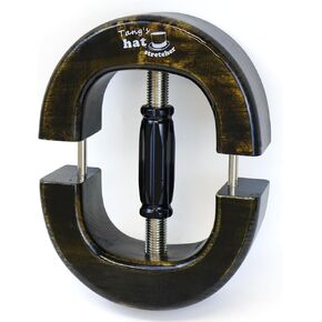 Hat Stretcher for Fitted Hats New Thickened Cowboy Hat Stretcher One Size 6 7/8 Fits All Hats for Men&Women Black in Kuwait