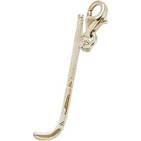 Rembrandt 10k Yellow Gold Field Hockey Charm with Lobster Claw Clasp, Charms for Bracelets and Necklaces in Saudi Arabia