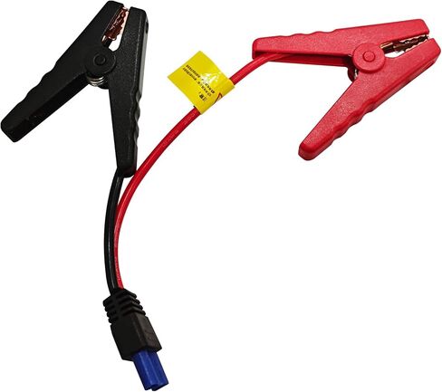 1PC EC5 Jump Starter Cable with Battery Clamps, 12V Car Portable Jumper Cables Alligator Clip to EC5 Connector with 10 AWG Silicone Wire, Smart Emergency Jump Starter Battery Booster Cables in Saudi Arabia