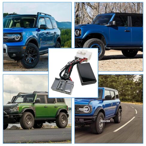 مزيل البدء التلقائي المتوافق مع Ford Bronco 2021-2025، وحدة تعطيل الإيقاف التلقائي للتوصيل والتشغيل، يتذكر الإعداد الأخير، ملحقات برونكو سهلة التركيب in Kuwait