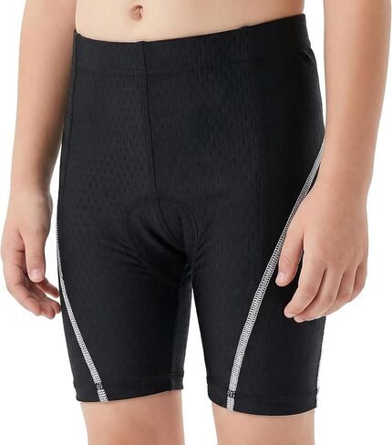 Kids' & Children's Padded Bike Shorts for Girls and Boys - Quick-Dry, Compression Fit & High-Stretch in Kuwait