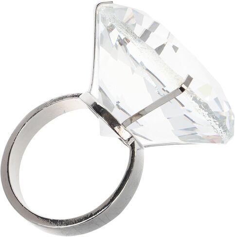 balacoo Diamond Paperweight Large: Jewels Wedding Decorations Centerpieces Simulated Ring Props, Crystal Wedding Ring for Decor in Saudi Arabia