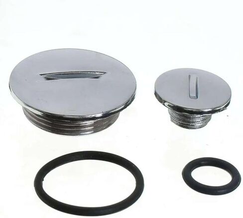 Small Round Trim Cap AB Viewport Cap Screw Cap For 50-110CC ATV Engine Left Side Compatible With Automotive Motorcycle Parts in Saudi Arabia