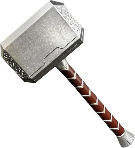 نسخة طبق الأصل من دعامة فوم نورس ثاندر جود هامر مقاس 43.18 سم للأزياء التنكرية والتشكيلة الفضية in Kuwait