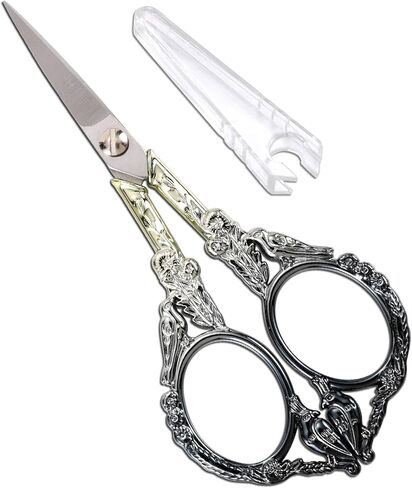 Embroidery Scissors, Small Sharp Pointed Detail Shears for DIY Craft Needlework Yarn Sewing Cross Stitch Thread Cutting Handicraft Tool, 4.6in Blue Little Bird in Saudi Arabia