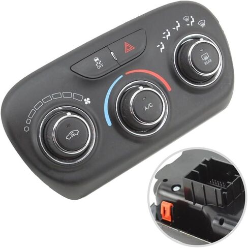 Premium Ac Climate Control Switch Panel for Dodge 2013 2016 Engineered with High Standards and Rigorous Testing-Meet OEM Specifications in Saudi Arabia