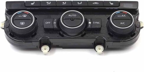 مفتاح لوحة تحكم تكييف الهواء 5Nd907044C لـ Tiguan Cc للجولف Mk6 أسود in Kuwait