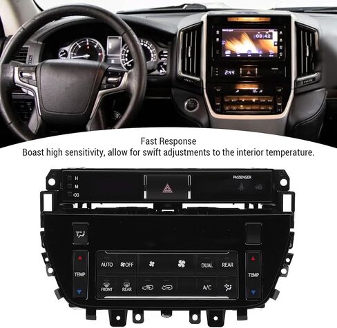 Air Condition Panel Button High Sensitivity Stable Performance Ac Control Panel Switch for Lc200 2015-2021 in Saudi Arabia