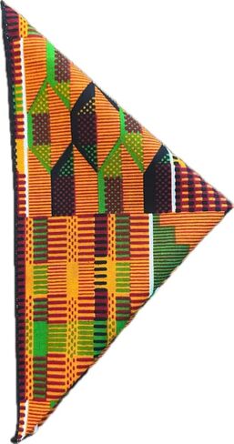 ShopHaven African Kente Tie Set, Ankara Tie and Handkerchief, Afrocentric Necktie and Hanky, African Men Accessory in Saudi Arabia