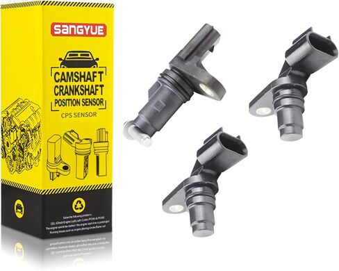 3pcs Crankshaft + Camshaft Position Sensor kit for 2.0L/2.2L/2.4L Chevrolet Chevy GMC Equinox Malibu Cobalt HHR Terrain Buick Pontiac Saturn in Saudi Arabia