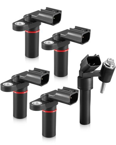 Camshaft Crankshaft Position Sensor Fit for Ford Edge Explorer F-150 Flex Fusion Mustang Lincoln MKS, Replace PC753 907854 907-854 7T4Z6C315B, Engine Camshaft Crankshaft Position Sensors, 5 Pcs in Saudi Arabia