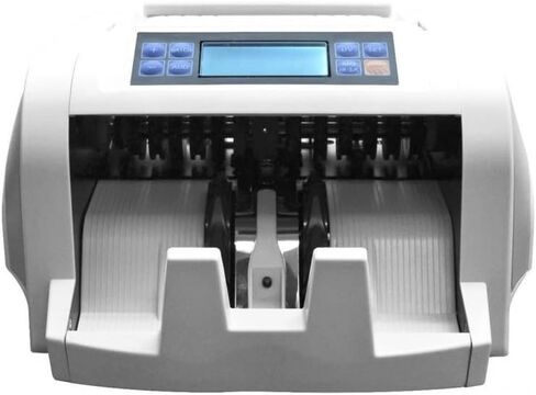 عداد فواتير 3nStar 110V، 2UV، 1MG، بكرات إضافية، عرض مزدوج، قادر على عد البوليمر والفواتير الورقية - BC1005 in Kuwait