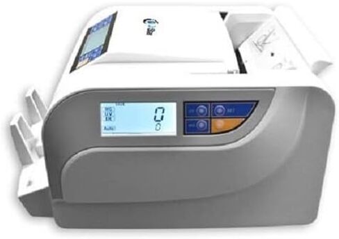 عداد فواتير 3nStar 110V، 2UV، 1MG، بكرات إضافية، عرض مزدوج، قادر على عد البوليمر والفواتير الورقية - BC1005 in Kuwait