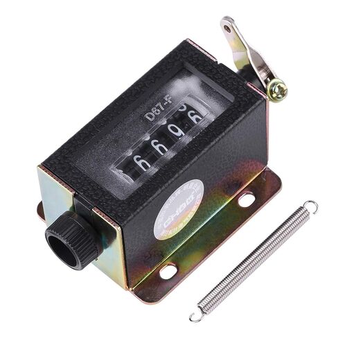 5-Digit Mechanical Counter with Reset Manual Pull Stroke Tally Counter for Textile Packaging Printing Machinery in Saudi Arabia