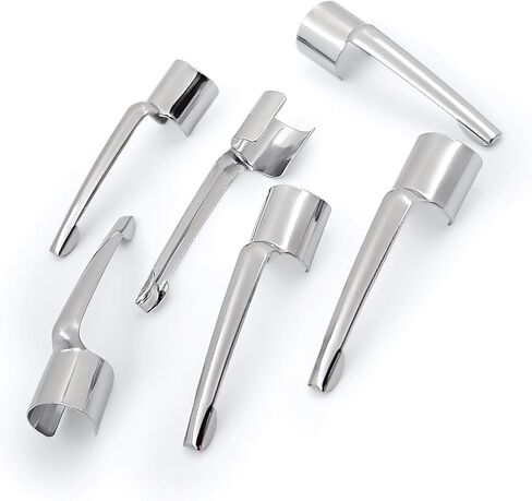 مشبك للجيب - حامل للقلم الرصاص والقلم الرصاص - مصنوع من الفولاذ (6 عبوات) in Kuwait