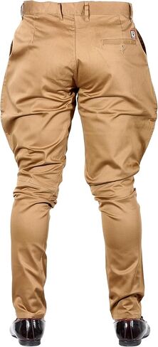 اختراق الرجال المؤخرات عارضة السراويل القطنية Kneepatch بالون أنيق بنطلون بولو بانت العصرية in Kuwait