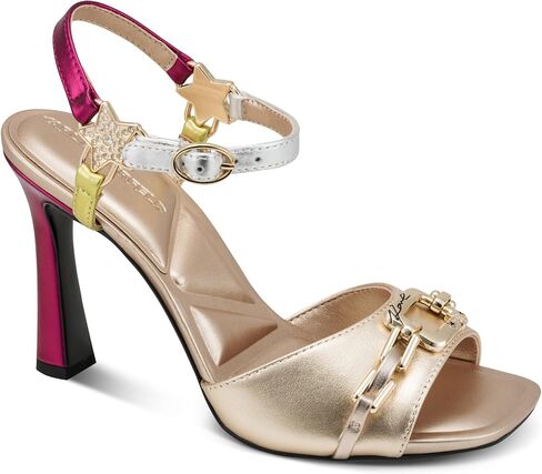 Karl Lagerfeld Womens Danessa Ankle Strap Dress Heel in Saudi Arabia