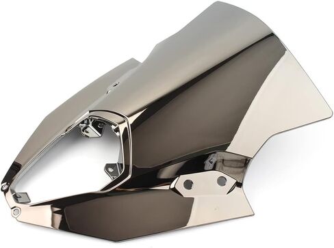 Lirun Windscreen Protector Wind Deflector Windshield Plastic Fairing Silver for Kawasaki ER6F Ninja 650 EX-6 2020 2021 2022 in Saudi Arabia