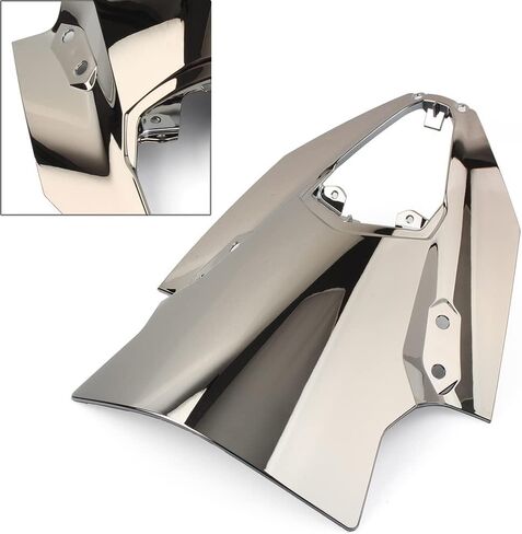 Lirun Windscreen Protector Wind Deflector Windshield Plastic Fairing Silver for Kawasaki ER6F Ninja 650 EX-6 2020 2021 2022 in Saudi Arabia