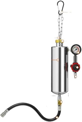 AUTOOL C100 Fuel Cleaning Machine Cleaner Washing Tool for Automotive Motorcycle Parts Compatible with Car Non-Dismantle Throttle Nozzle Injector Cleaning Tool in Saudi Arabia