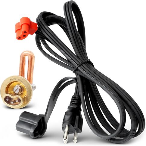 3100130 Engine Block Heater Replacement for Chevrolet for GMC Vehicle Models for Duramax V8 6.6L Diesel 2001-2015, 40mm Diameter, 120V 1000W in Saudi Arabia