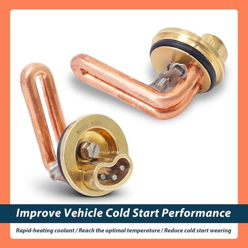 3100130 Engine Block Heater Replacement for Chevrolet for GMC Vehicle Models for Duramax V8 6.6L Diesel 2001-2015, 40mm Diameter, 120V 1000W in Saudi Arabia