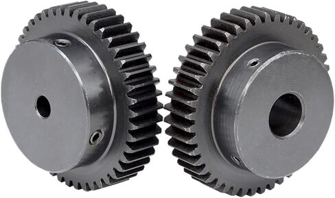 1.5M Gear Wheel 54T Height 15mm Carbon Steel Bore Keyway/Round Hole 1Pcs(19 mm,54T (Round Hole)) in Saudi Arabia