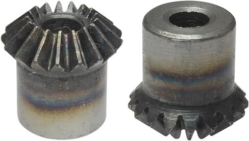 1M16Teeth Bevel Gear Outer Diameter 17mm Height 15mm Hole Carbon Steel 90 Degrees 1Pcs in Kuwait