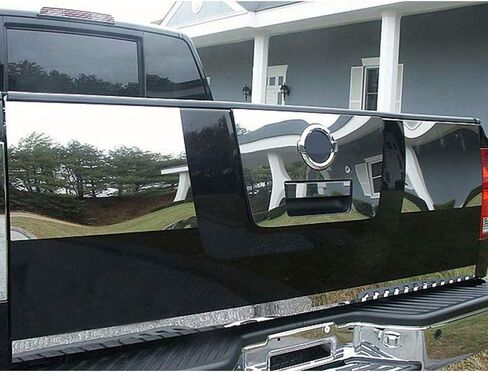 4p Chrome 11 3/4' Extended Tailgate Trim fit for Nissan Titan 2004-2013 in Saudi Arabia