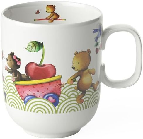 Villeroy & Boch 14-8664-2640 Happy as a Bear Children's Plate, Porcelain in Saudi Arabia