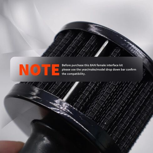 12mm Fuel Cell Breather/Vent Air Filter 8AN Female Fitting Kit in Saudi Arabia