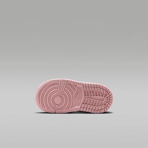 Jordan 1 Mid Baby/Toddler Shoes (Pearl Pink/White/Medium Soft Pink) in Saudi Arabia