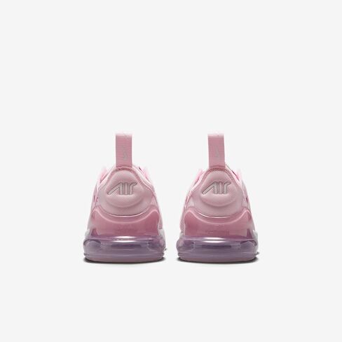 حذاء Nike Air Max 270 للأطفال الصغار (IB4436-663، إسفنج وردي/أبيض قمة/بنفسجي بلاتيني/وردي مرح) مقاس 3 in Saudi Arabia
