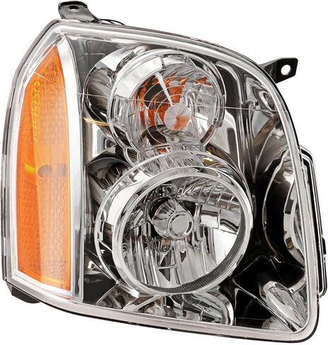 Sawyer Auto Replacement Headlight and Fog Light Kit Compatible with GMC Yukon Hybrid 2008-2013 6.0L V8 Halogen (LH Passenger Side + 2 Fog Lights) in Saudi Arabia